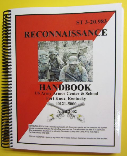 ST 3-20.983 Reconnaissance Handbook, 2002 - Large size - Click Image to Close